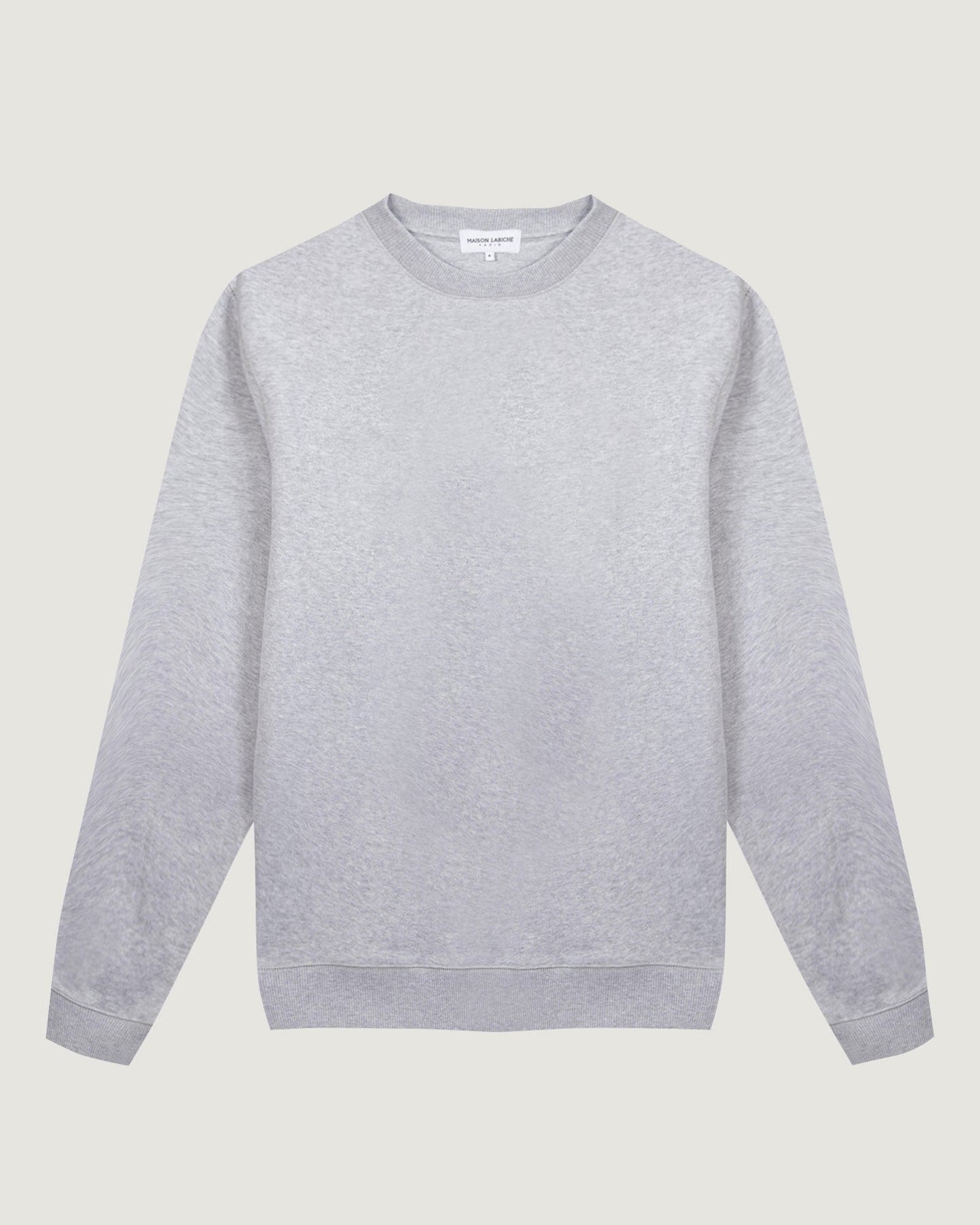 personalizable unisex charonne sweat#color_light-heather-grey