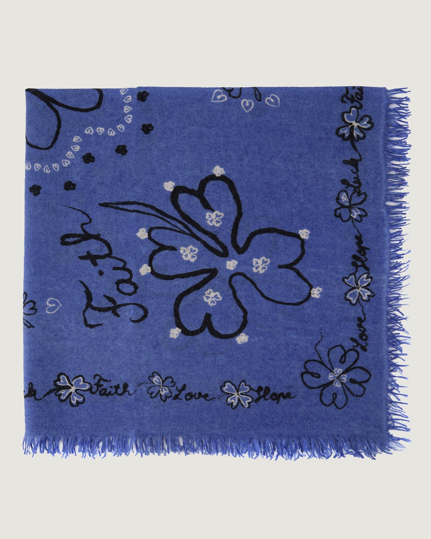 Pièce Bandana Bourdalou Cachemire