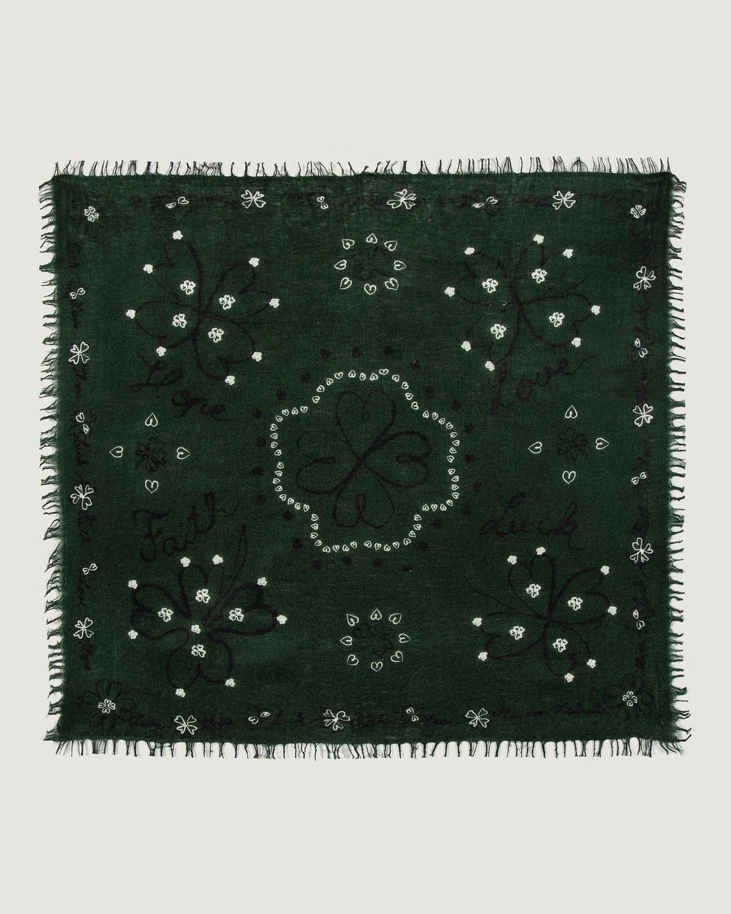 Pièce Bandana Bourdalou Cachemire