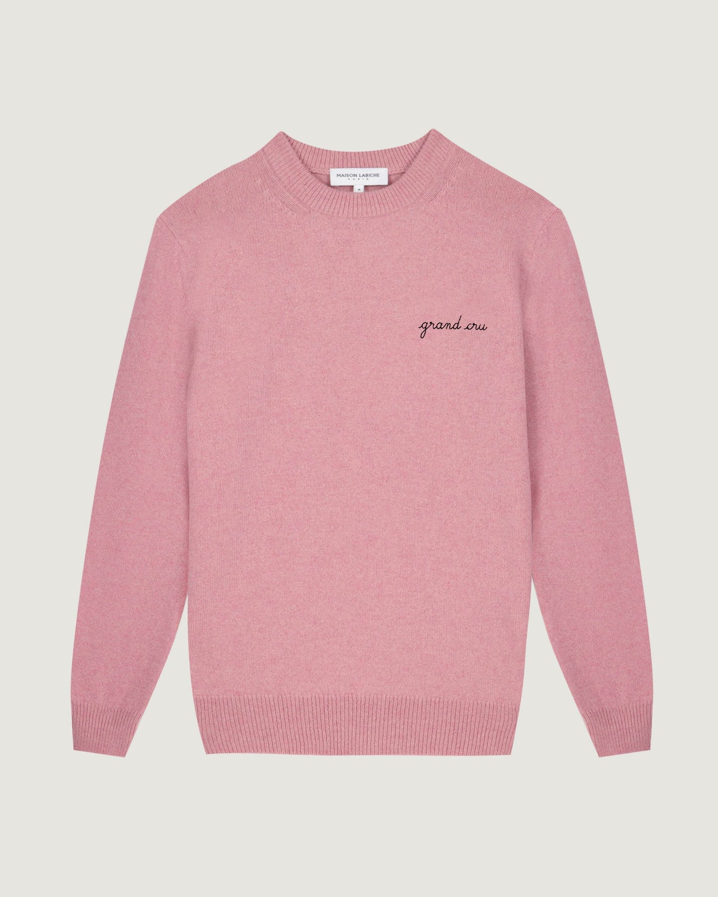 Pull Grand Cerf Laine
