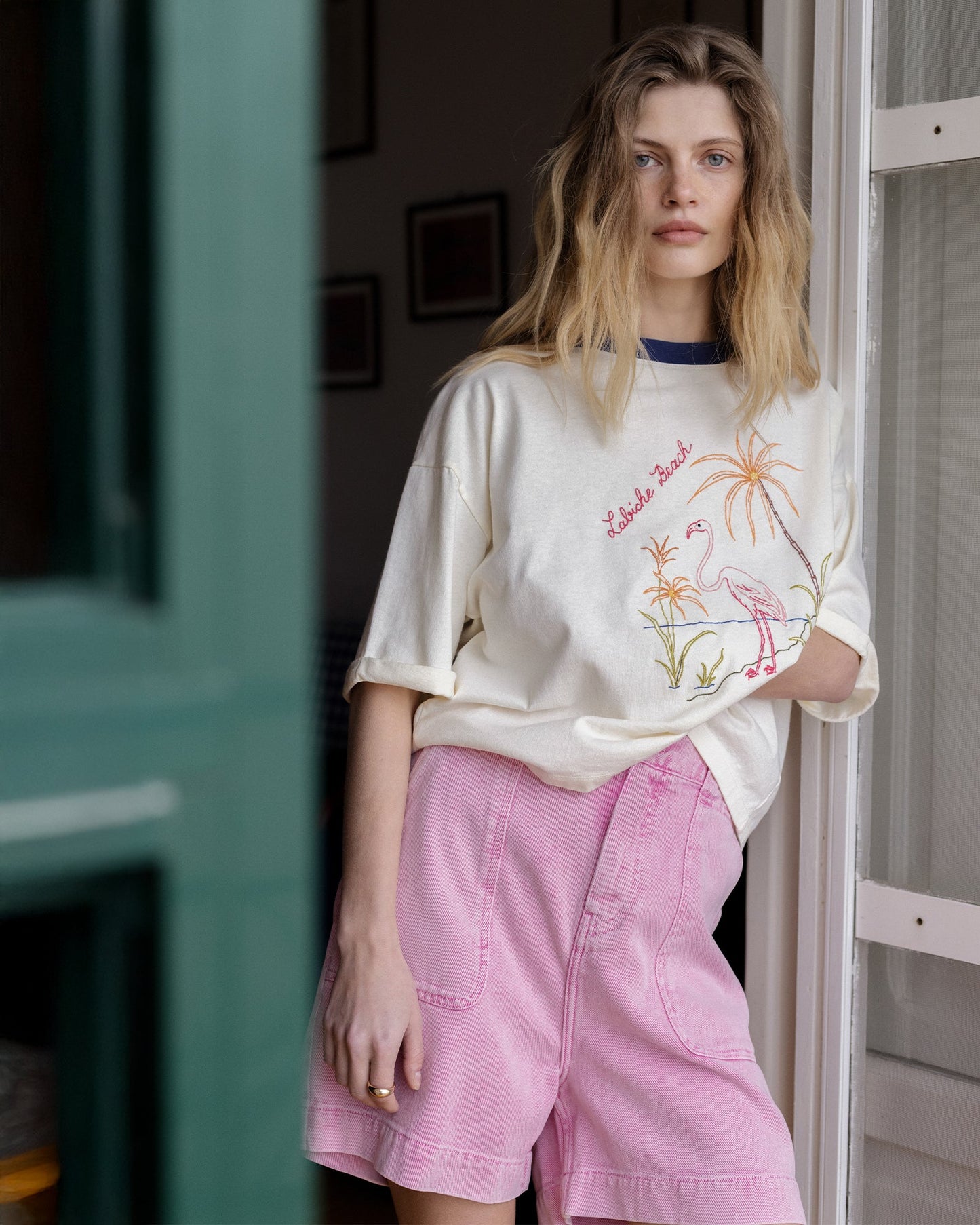 T-shirt Alesia Flamingo