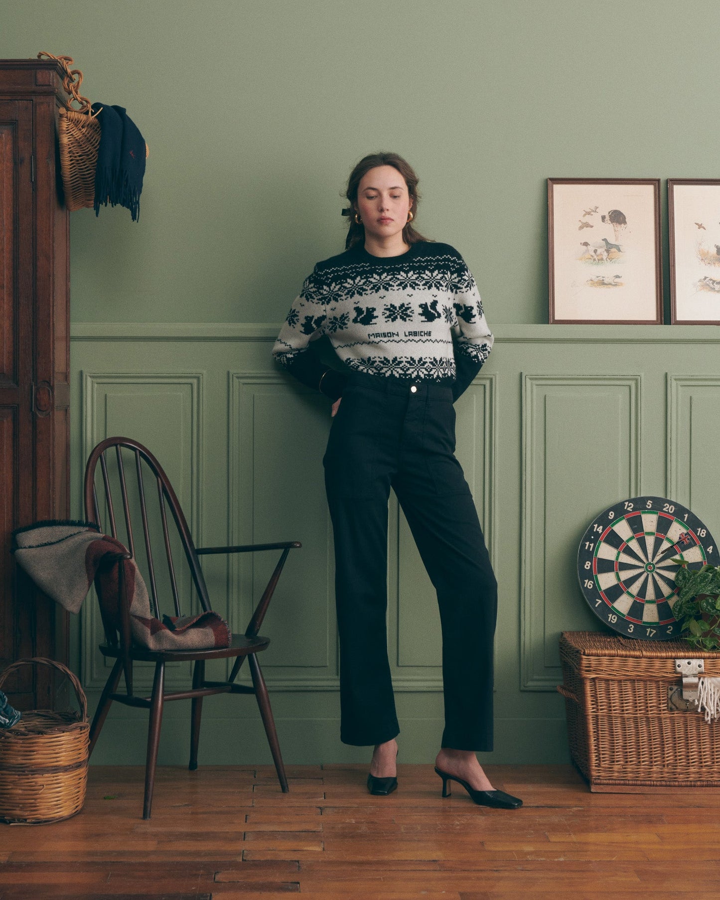 Pantalon Chevreuil En Coton