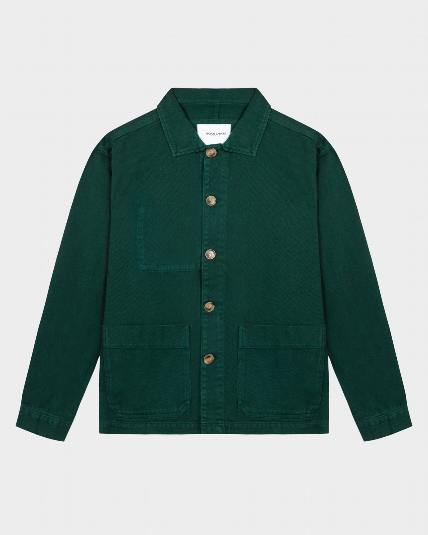 unisex personalizable sébasto cotton twill jacket#color_ponderosa-pine