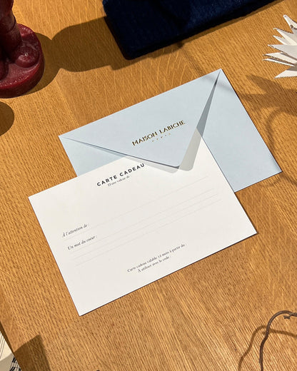 Pièce Carte Cadeau – Maison Labiche