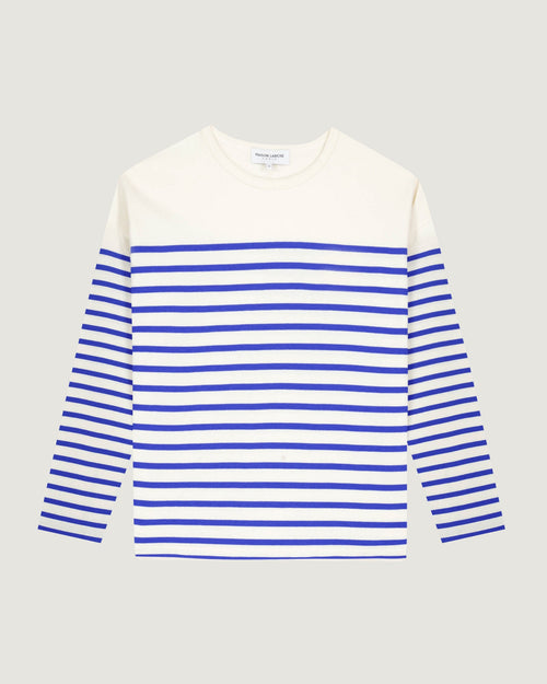 womens montpar sailor shirt#color_ivory-blue