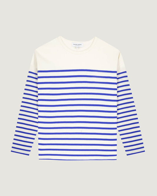 womens montpar sailor shirt#color_ivory-blue