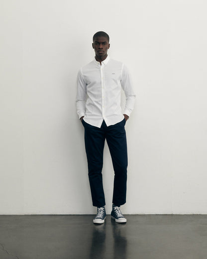 personalizable men malesherbes shirt#color_twill-white