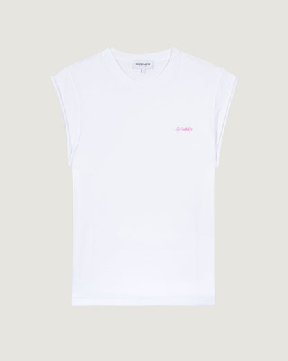 "amour" sedaine t-shirt#color_white