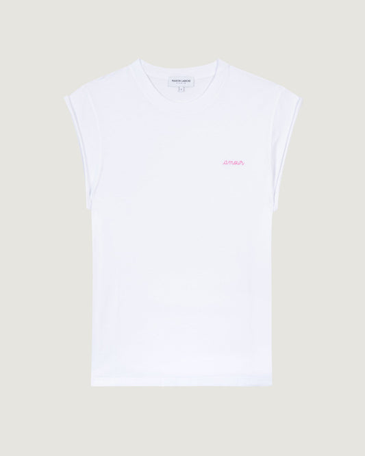 "amour" sedaine t-shirt#color_white