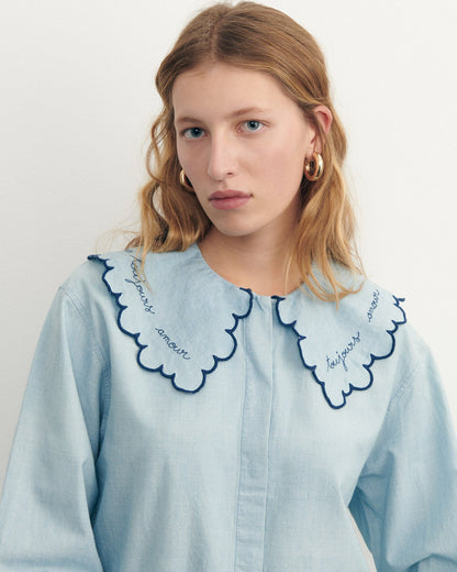 Chemise Sourdière Chambray Denim