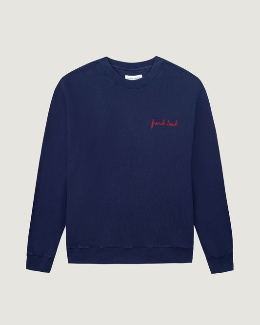 charonne sweatshirt 'french touch'#color_navy