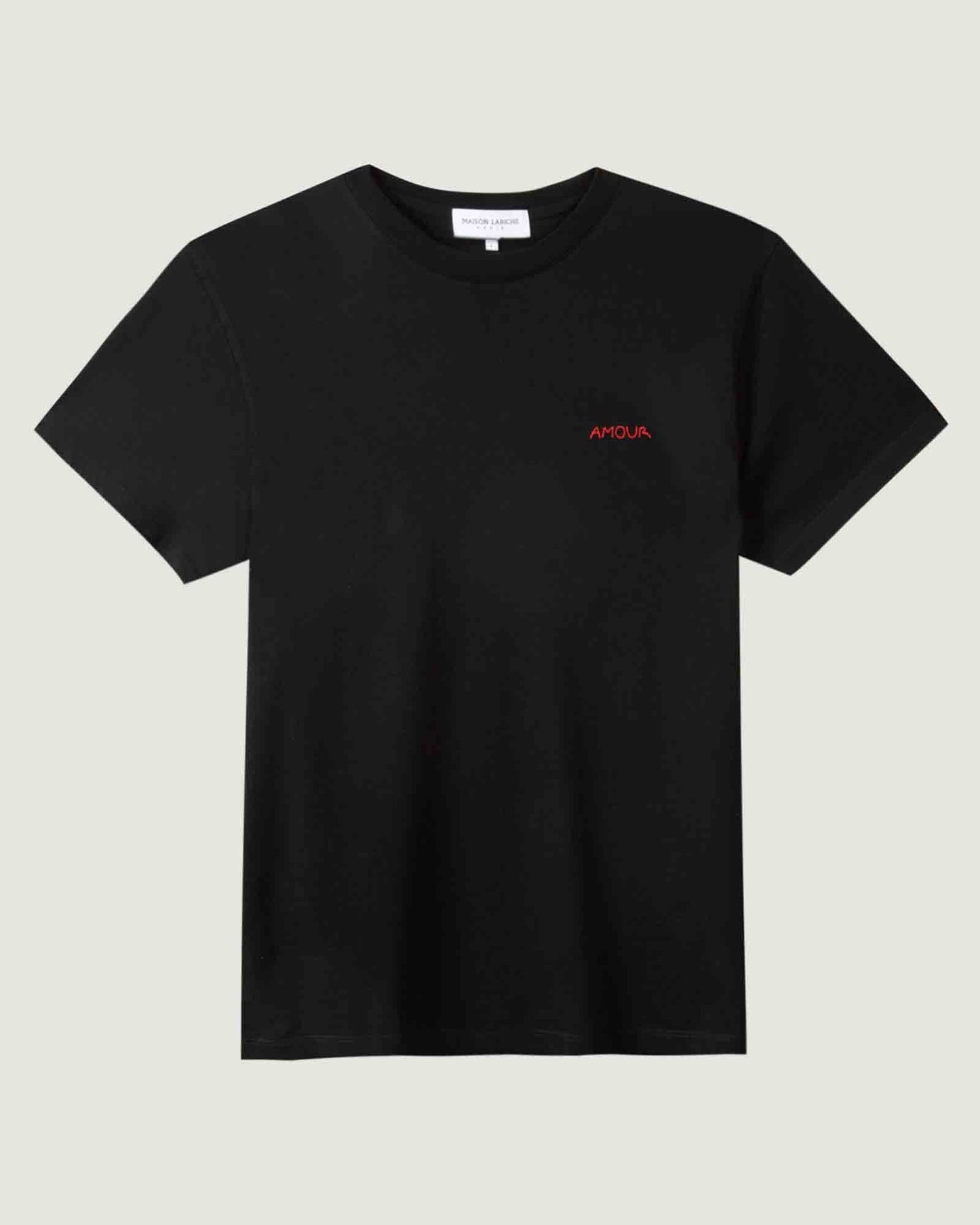 "amour" popincourt t-shirt#color_black