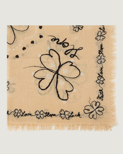 Pièce Bandana Bourdalou Cachemire