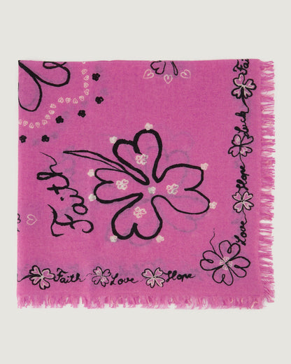 Pièce Bandana Bourdalou Cachemire