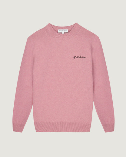 Pull Grand Cerf Laine