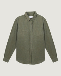 FLANNEL CAMO GREEN