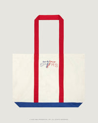 IVORY BLUE RED