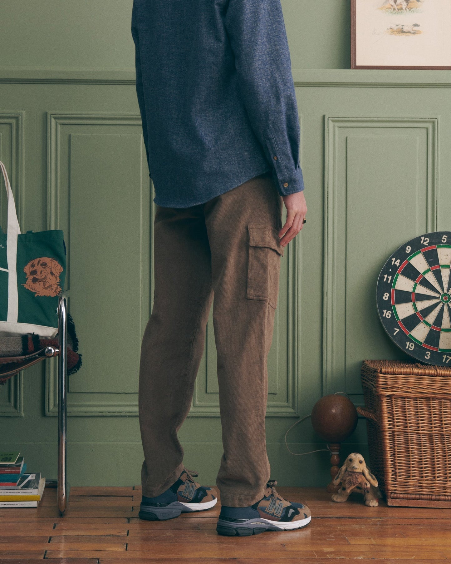 Pantalon Arcade Cargo Velours