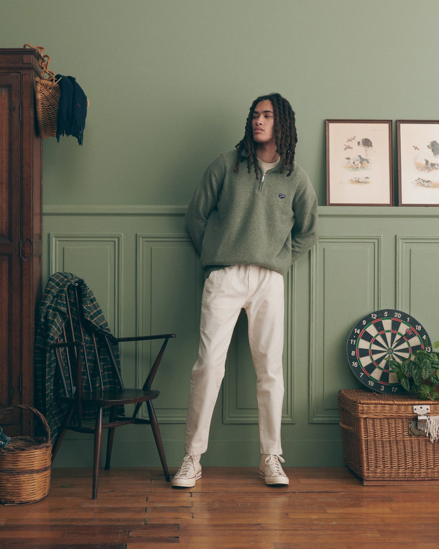 Pantalon Arcade En Velours