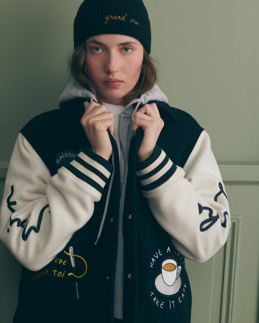 Veste Teddy Nicot Laine