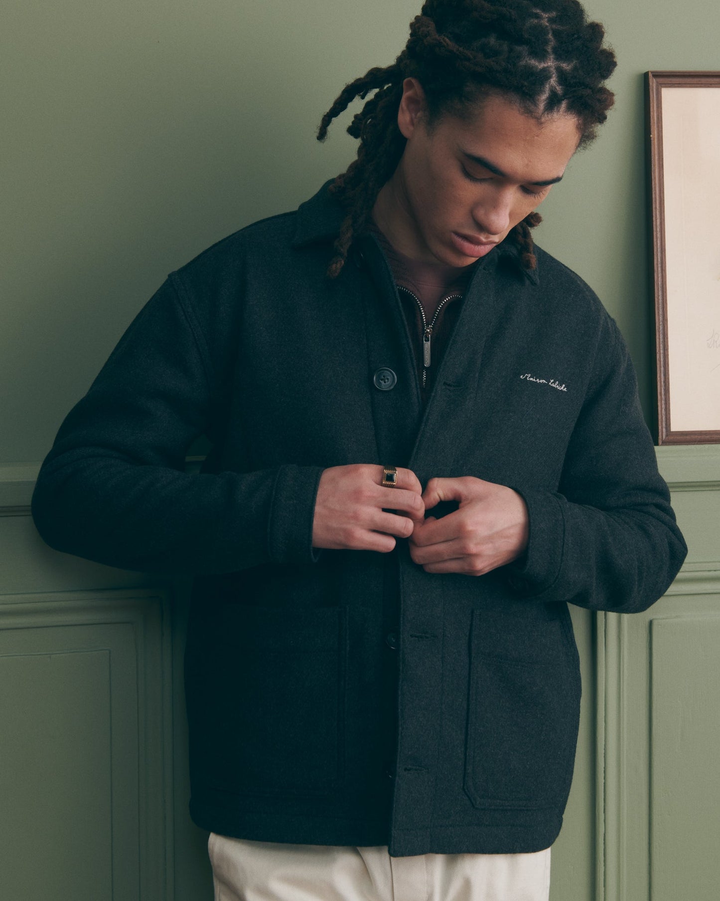 Veste Sébasto En Laine – Maison Labiche