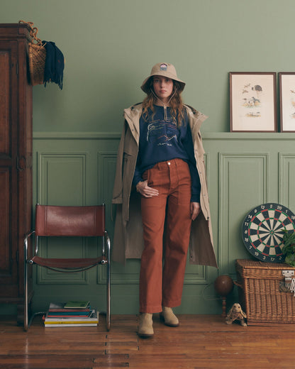 Pantalon Chevreuil En Coton