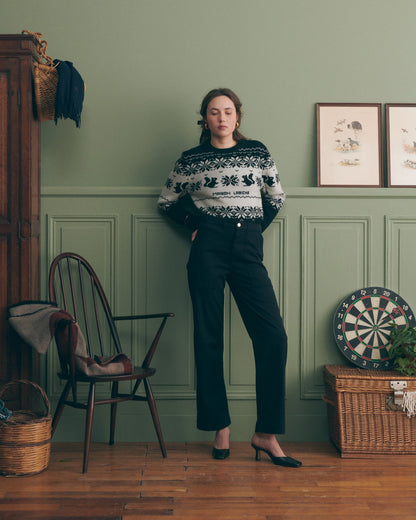 Pull Formigé En Laine