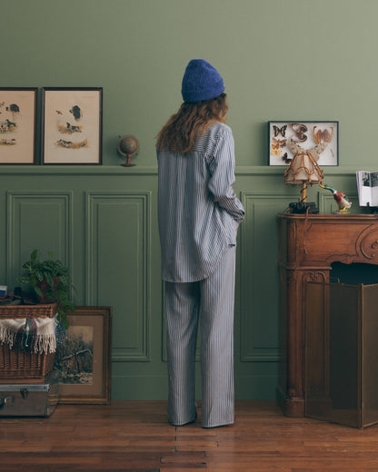 Pantalon Oudin En Rayé