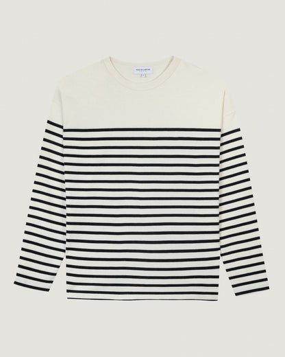 mens personalizable montpar sailor shirt#color_ivory-black