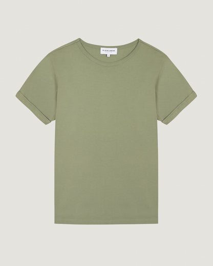 personalizable mens poitou t-shirt#color_olive-green