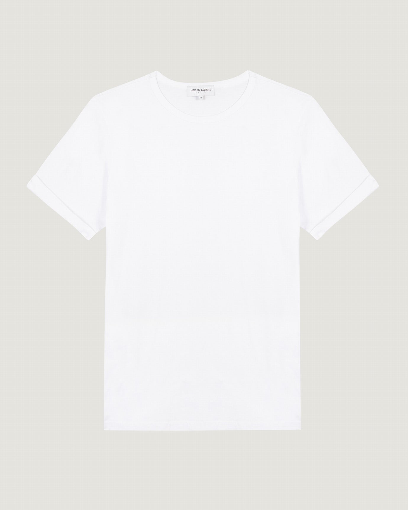 personalizable mens poitou t-shirt#color_white