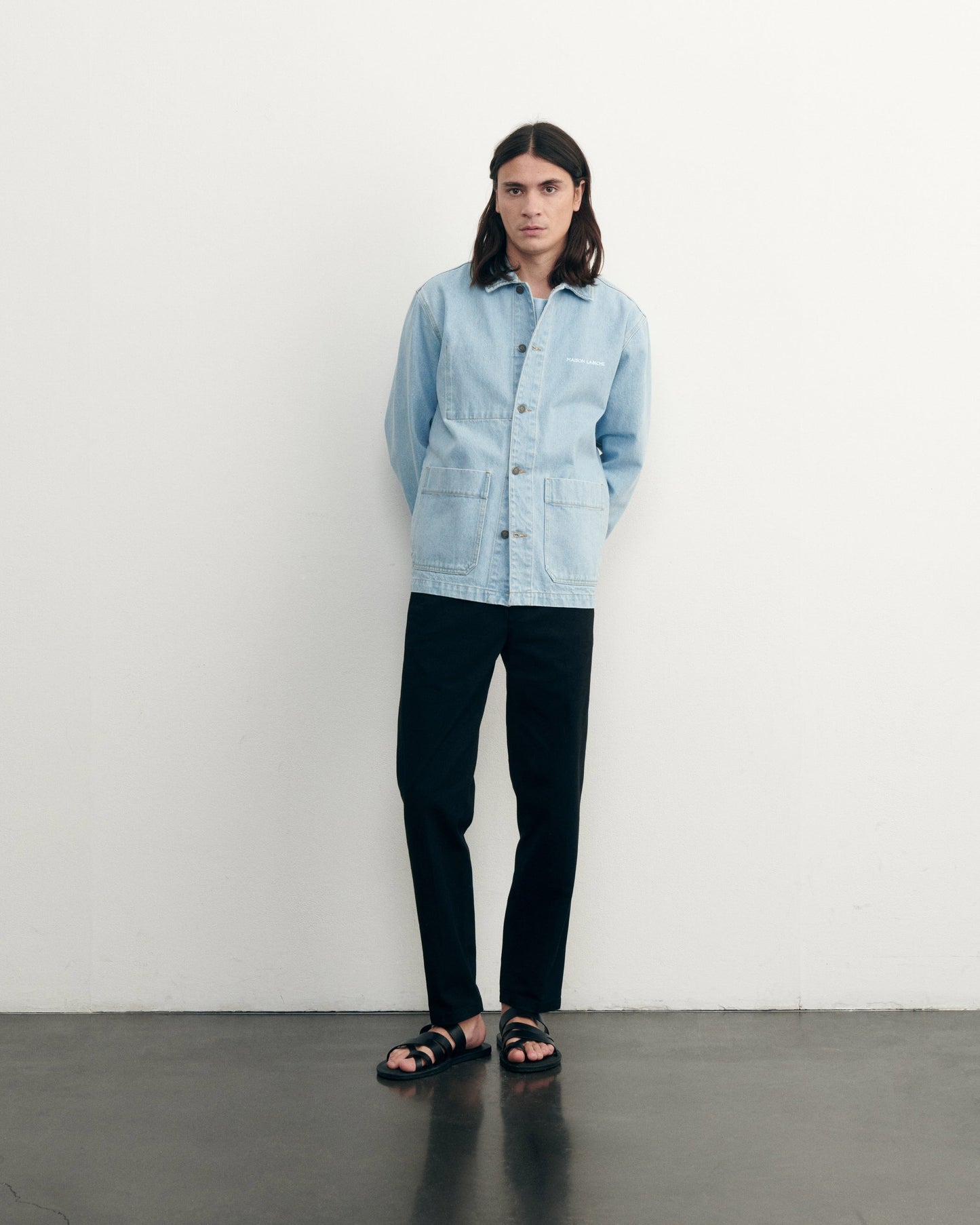 Veste Sébasto En Denim – Maison Labiche