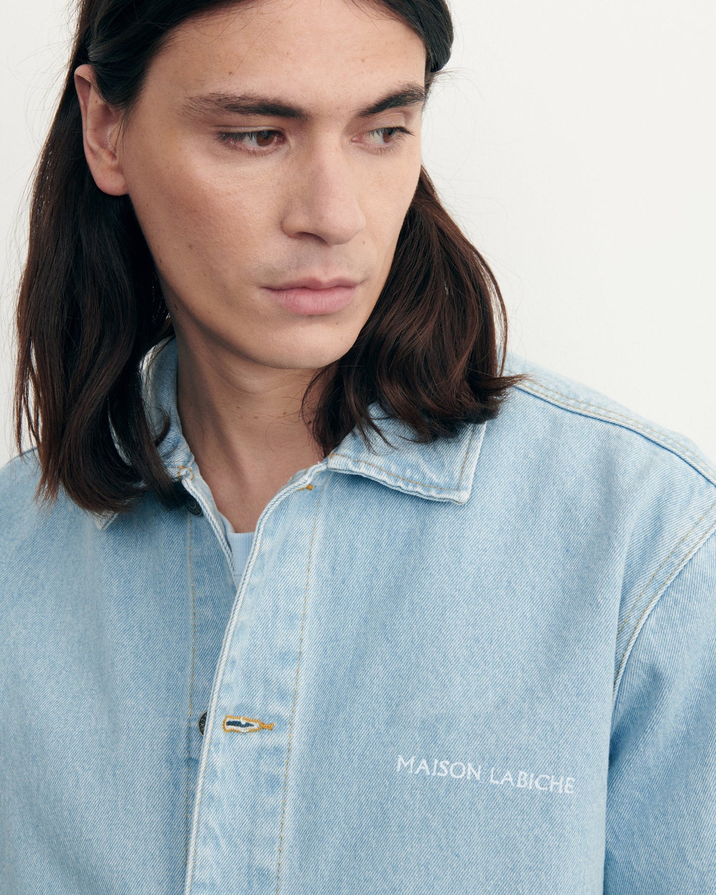 Veste Sébasto En Denim – Maison Labiche