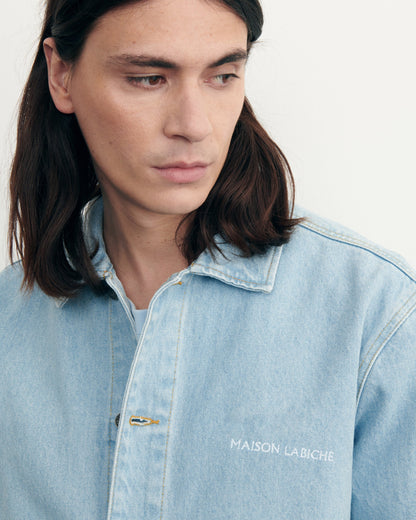 Veste Sébasto En Denim – Maison Labiche