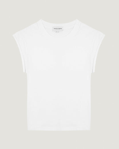 womens personalizable sedaine tank top#color_white
