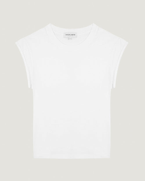 womens personalizable sedaine tank top#color_white